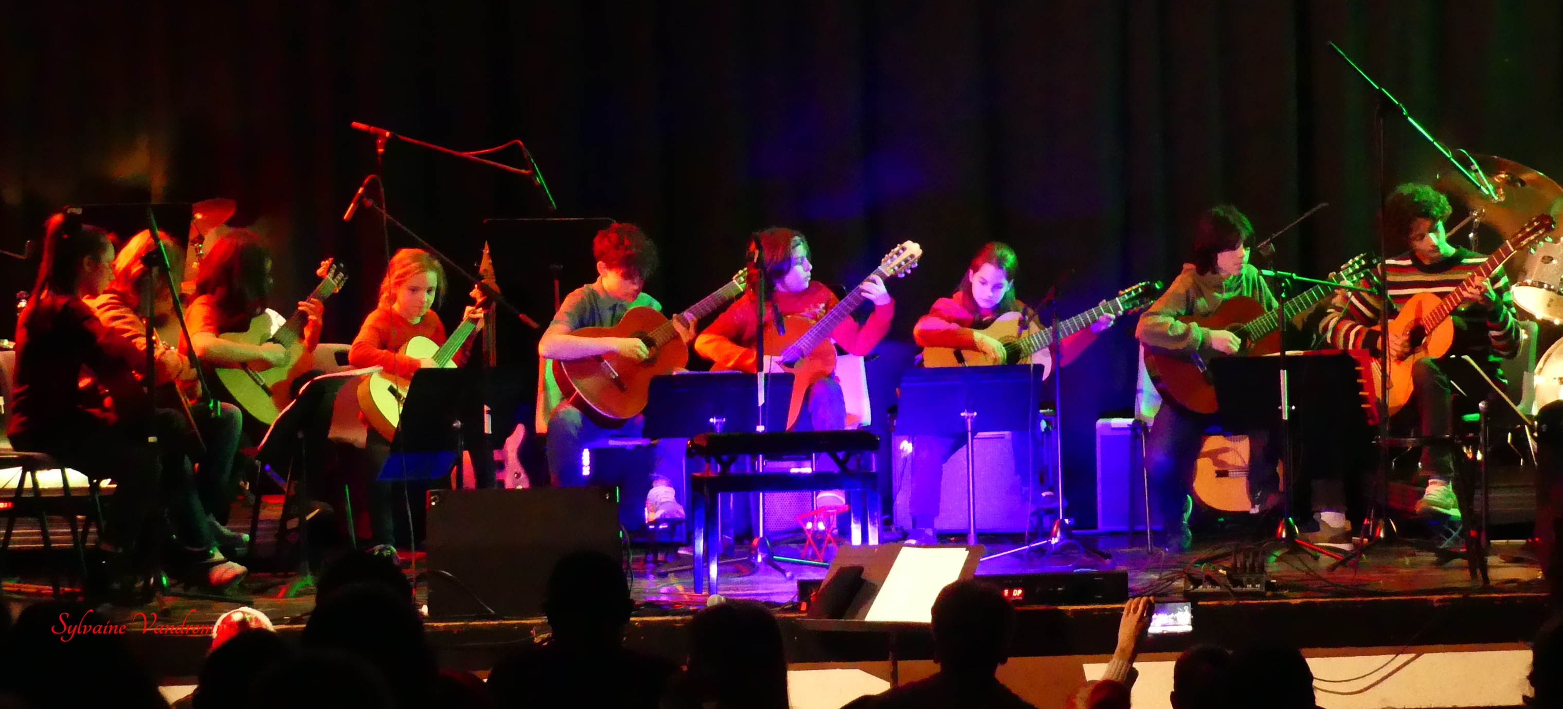ensemble de guitares